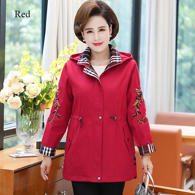 Пальто для мам 2024 года, весна и осень, новый длинный рукав, тренч, женская длинная свободная куртка для женщин среднего и пожилого возраста 5XL красный
Пальто для мам 2024 года, весна и осень, новый длинный рукав, тренч, женская длинная свободная куртка для женщин среднего и пожилого возраста 5XL красный