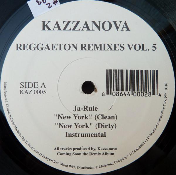12inch Record DJ KAZZANOVA - Reggaeton Remixes Vol. 5 KAZ0005 Townz Soundz Rap & Hip-Hop/R&B Used
12inch Record DJ KAZZANOVA - Reggaeton Remixes Vol. 5 KAZ0005 Townz Soundz Rap & Hip-Hop/R&B Used