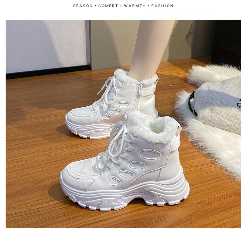 Cotton shoes for women in winter with added velvet and thickened outdoor shoes 2026 new cold resistant casual shoes 35 белый
Cotton shoes for women in winter with added velvet and thickened outdoor shoes 2026 new cold resistant casual shoes 35 белый