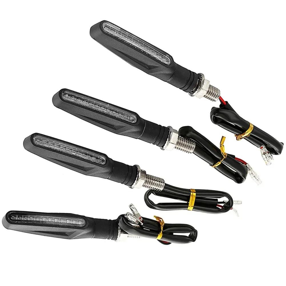 4 шт. Мотоциклетные поворотники Универсальные мотоциклетные указатели Светодиодные мотоциклетные указатели поворота Дневные ходовые огни
4 шт. Мотоциклетные поворотники Универсальные мотоциклетные указатели Светодиодные мотоциклетные указатели поворота Дневные ходовые огни