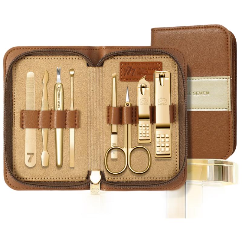 777 Tools 14K Позолочений Манікюрний Набір з 8 Предметів
777 Tools 14K Позолочений Манікюрний Набір з 8 Предметів