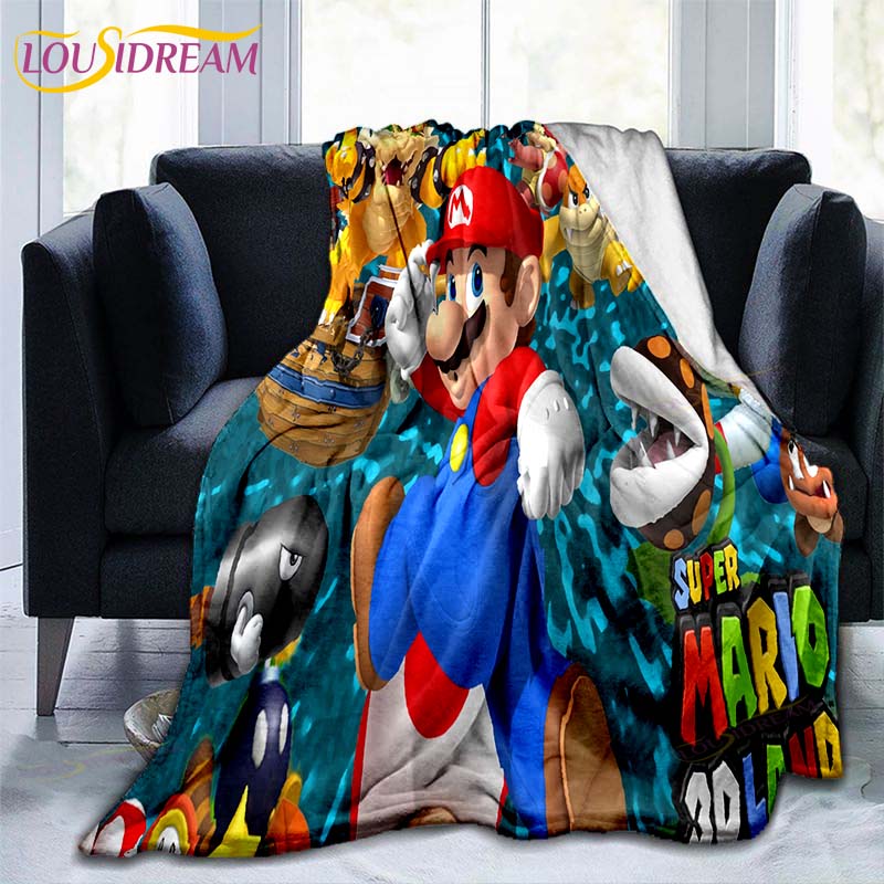 Mario Bros pattern throw Blanket Couch Quilt Cover Travel Bedding Outlet Throw Blanket Flannel Blanket Bedspread 150x200cm
Mario Bros pattern throw Blanket Couch Quilt Cover Travel Bedding Outlet Throw Blanket Flannel Blanket Bedspread 150x200cm