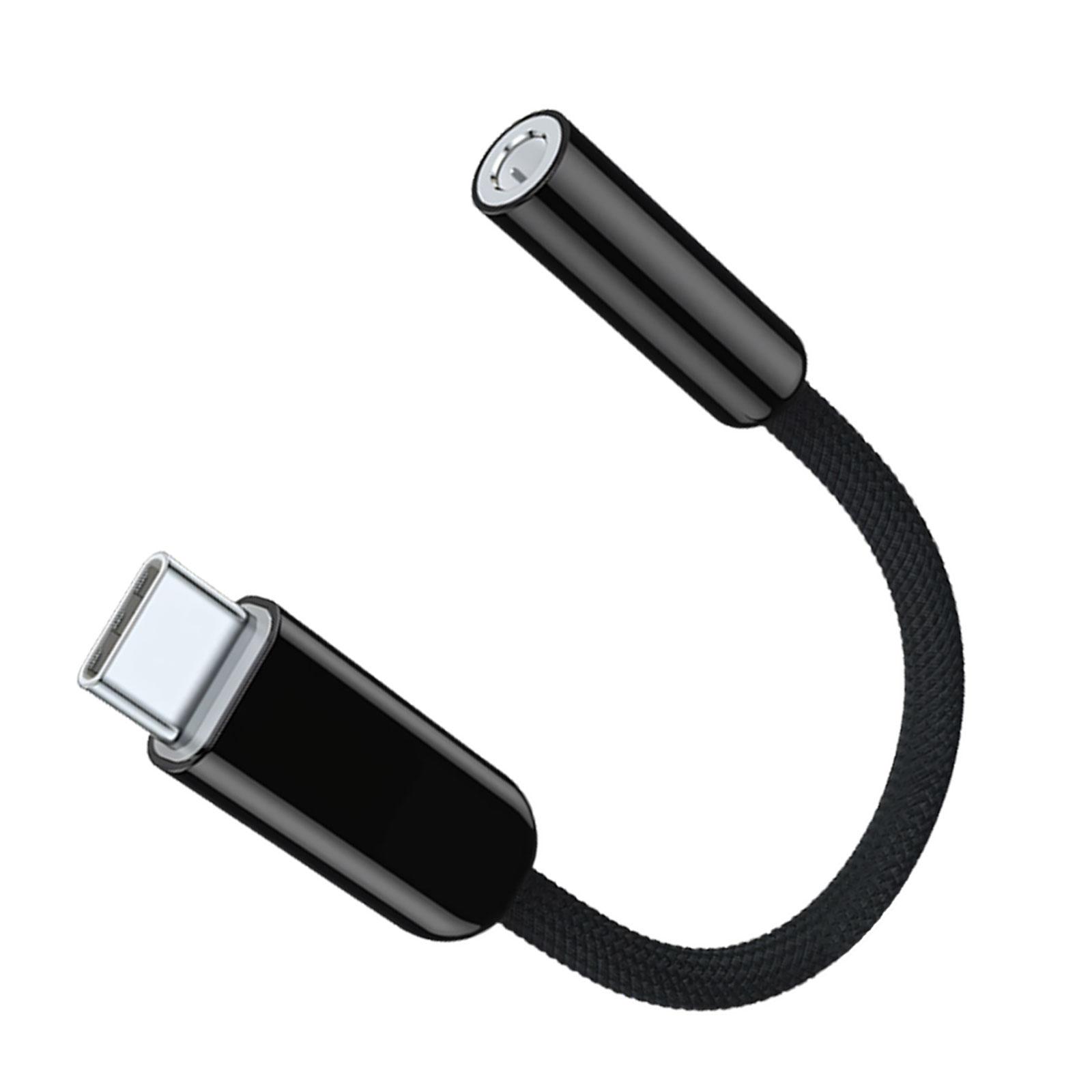 13cm Long Braided USB Type C Male To 3.5mm Female Sound Converter Wire For Clear Music Calls And Gaming 4
13cm Long Braided USB Type C Male To 3.5mm Female Sound Converter Wire For Clear Music Calls And Gaming 4