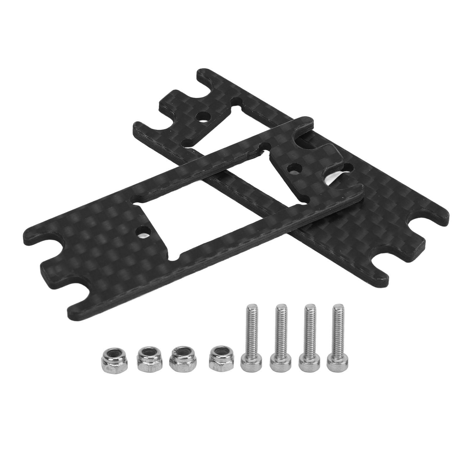 2 PCS Carbon Fiber Servo Adapter Plate Lightweight Black Servo Adapter Plate for VP VS4 10 VS4 10
2 PCS Carbon Fiber Servo Adapter Plate Lightweight Black Servo Adapter Plate for VP VS4 10 VS4 10