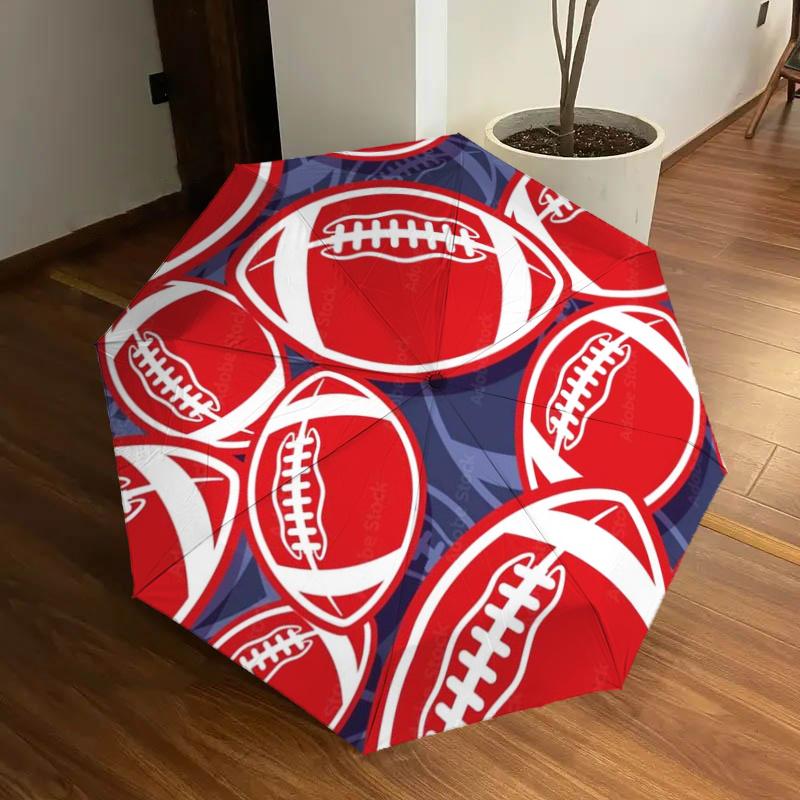 Football Pattern Umbrella: Automatic Opening & Closing, Foldable Design, Outdoor, Ideal Gift for Fans and Travelers1125002a
Football Pattern Umbrella: Automatic Opening & Closing, Foldable Design, Outdoor, Ideal Gift for Fans and Travelers1125002a