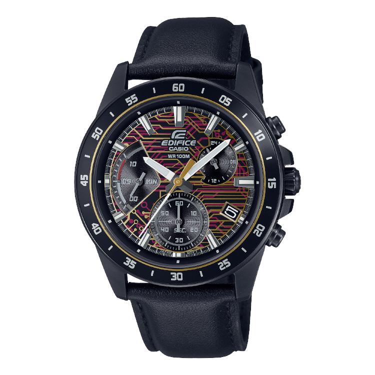 Casio Edifice Classic Three-Hand Three-Eye Unicorn Quartz Movement Leather Strap Watch Men watches Black EFV-540CL-1AVUPR Regular Watch Box,EFV-540CL-1AVUPR
Casio Edifice Classic Three-Hand Three-Eye Unicorn Quartz Movement Leather Strap Watch Men watches Black EFV-540CL-1AVUPR Regular Watch Box,EFV-540CL-1AVUPR