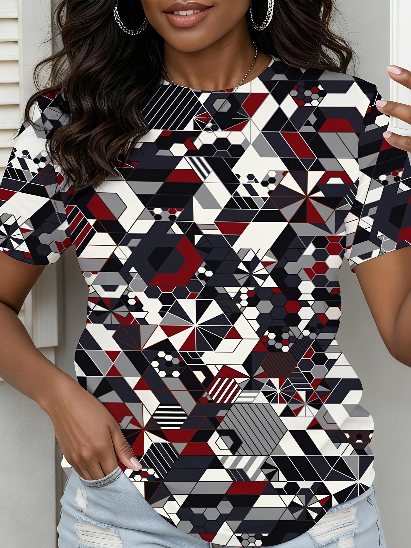 Plus-Size Women S Clothing 0XL-9XL. Featuring Geometric Designs in Red. Black. White. And Gray. with Abstract Patterns And Triangles S дубильная кора
Plus-Size Women S Clothing 0XL-9XL. Featuring Geometric Designs in Red. Black. White. And Gray. with Abstract Patterns And Triangles S дубильная кора