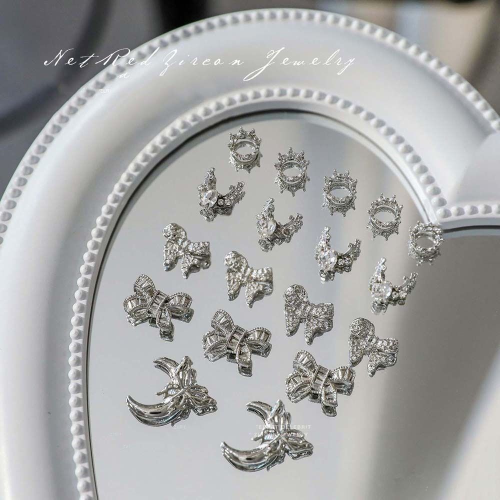 Nail Art Diamond Butterfly Nail Accessories Bowknot Nail Rhinestones for 5Pcs/set Manicurist
Nail Art Diamond Butterfly Nail Accessories Bowknot Nail Rhinestones for 5Pcs/set Manicurist