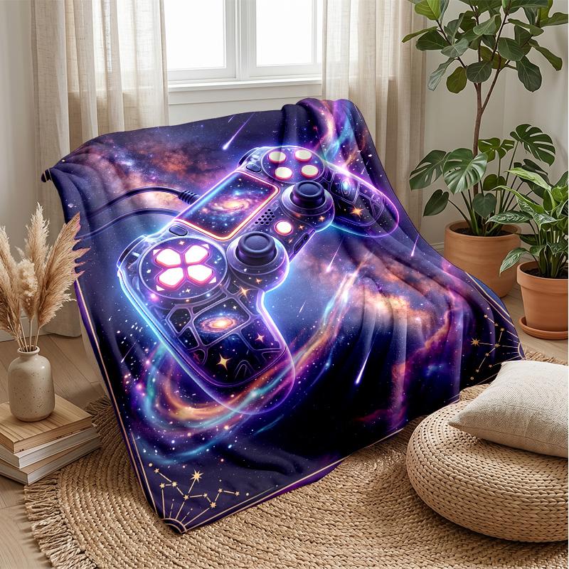 Cosmic Game Controller blanket Personalized Name Flannel Blanket Soft Cozy Plush Throw for Sofa Bed Lightweight Home Decor 75x90cm
Cosmic Game Controller blanket Personalized Name Flannel Blanket Soft Cozy Plush Throw for Sofa Bed Lightweight Home Decor 75x90cm