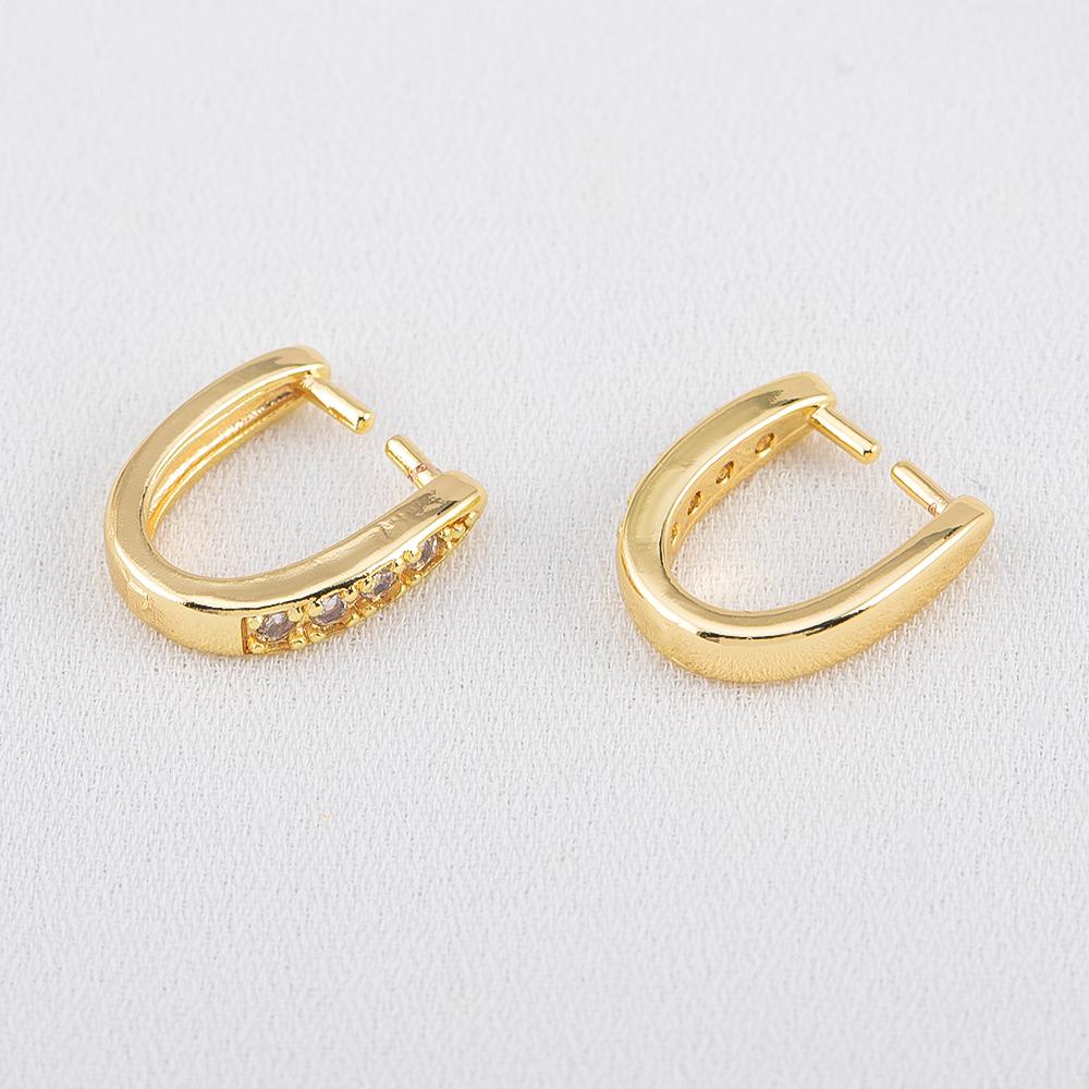 14K Gold Plated Brass Metal U Shape Pendant Bail Hooks for Jewelry Making Zircon Pendant Holder Bail Jewelry Making Accessories 2pcs 10x11.5mm
14K Gold Plated Brass Metal U Shape Pendant Bail Hooks for Jewelry Making Zircon Pendant Holder Bail Jewelry Making Accessories 2pcs 10x11.5mm