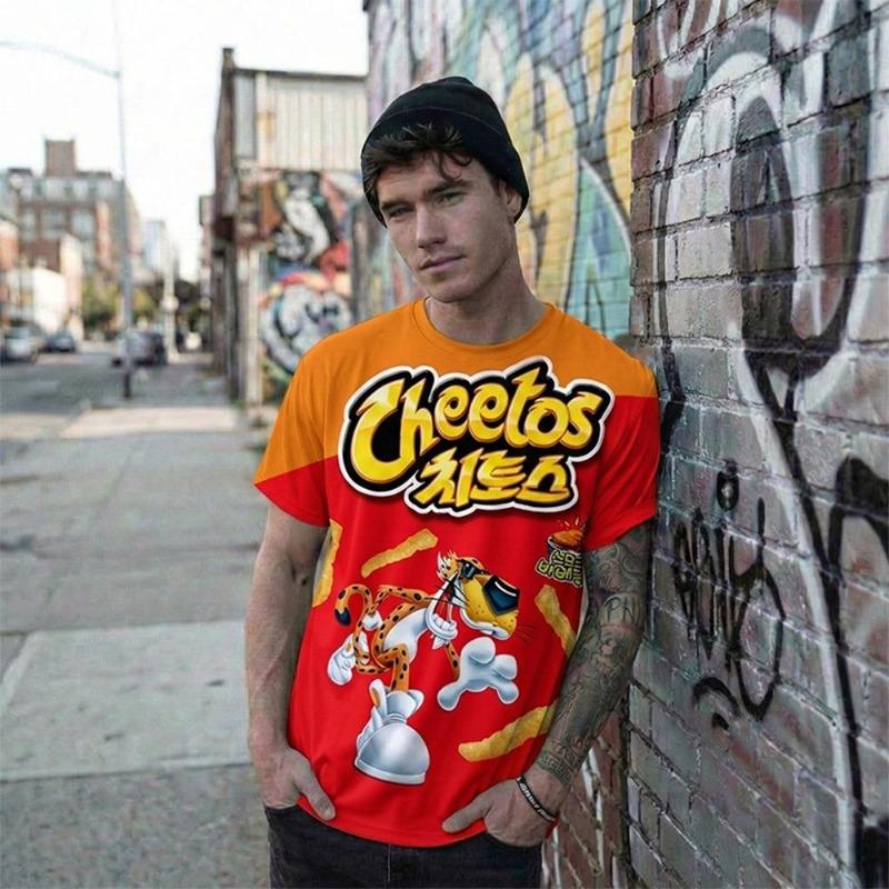 2026 New Funny Food Pattern 3D Print T-Shirt Summer Y2K Breathable Casual Short Sleeve Tee Men s And Women s Hip Hop Fashion Top S
2026 New Funny Food Pattern 3D Print T-Shirt Summer Y2K Breathable Casual Short Sleeve Tee Men s And Women s Hip Hop Fashion Top S