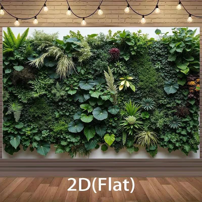 2D Vertical Garden Greenery Wall Backdrop for Boho and Natural Style Photography 47.2x31.5inch/120*80cm
2D Vertical Garden Greenery Wall Backdrop for Boho and Natural Style Photography 47.2x31.5inch/120*80cm