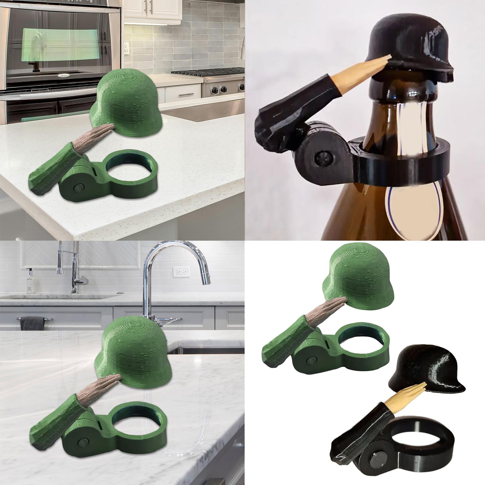 Soldier Salute Beer Bottle Cap Helmet Reusable Dustproof Decorative Design Green for Party Bar Veterans Enthusiasts 1 чорний
Soldier Salute Beer Bottle Cap Helmet Reusable Dustproof Decorative Design Green for Party Bar Veterans Enthusiasts 1 чорний