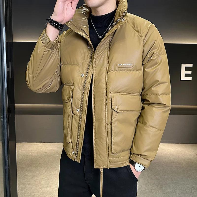 Men s Winter Parkas Fashionable Casual Versatile Loose-fit Jacket Trendy Down Coat On Top Mens Stand Collar White Duck Down Coat M хаки
Men s Winter Parkas Fashionable Casual Versatile Loose-fit Jacket Trendy Down Coat On Top Mens Stand Collar White Duck Down Coat M хаки