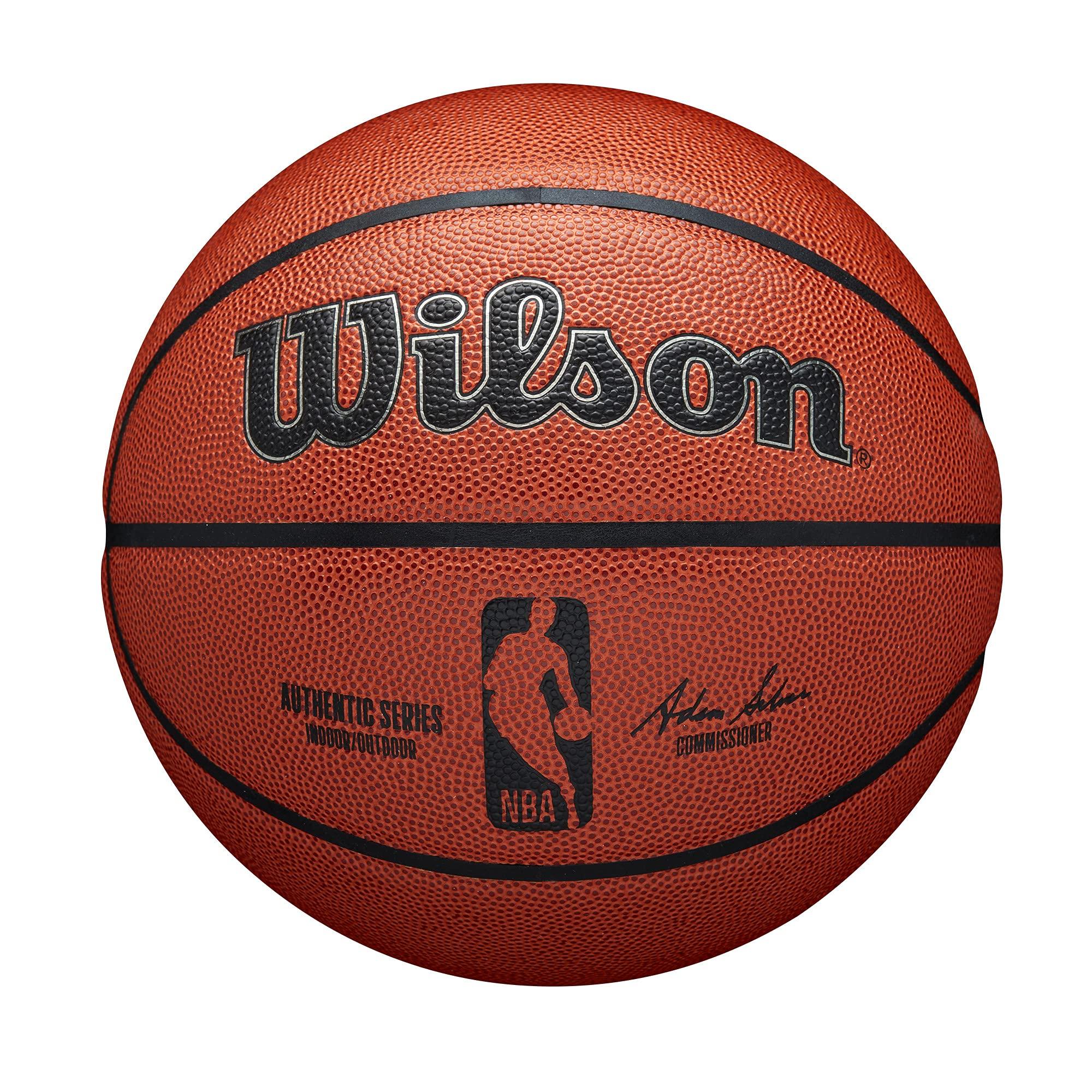 Мяч баскетбольный Wilson NBA AUTHENTIC WTB7200XB07 для использования в помещении и на улице, размер 7, приблизительный диаметр. 24,5 см Коричневый
Мяч баскетбольный Wilson NBA AUTHENTIC WTB7200XB07 для использования в помещении и на улице, размер 7, приблизительный диаметр. 24,5 см Коричневый