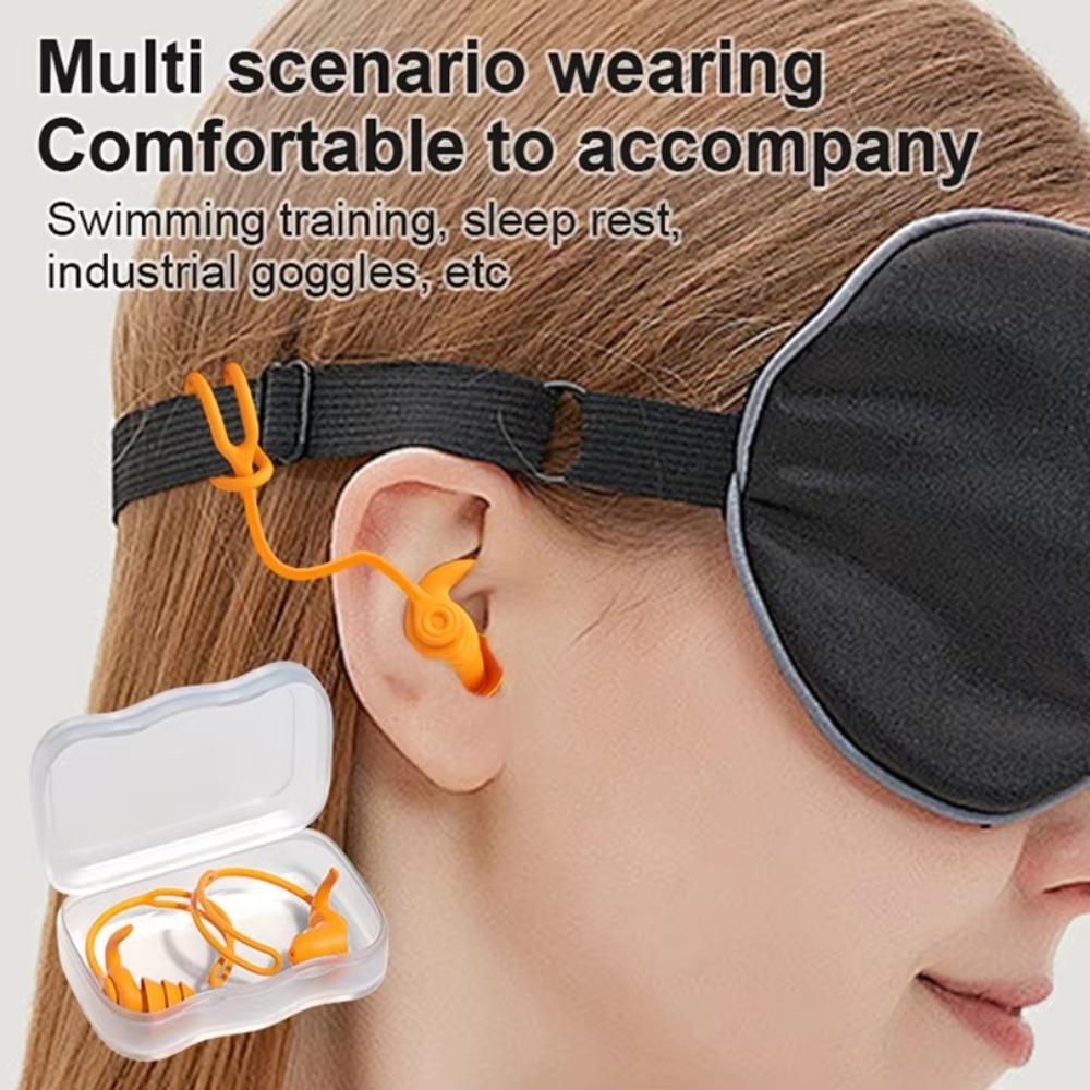 1 Pair Waterproof Swimming Earplugs Silicone Sleeping Earplugs New Ear Plugs Diving ціан
1 Pair Waterproof Swimming Earplugs Silicone Sleeping Earplugs New Ear Plugs Diving ціан