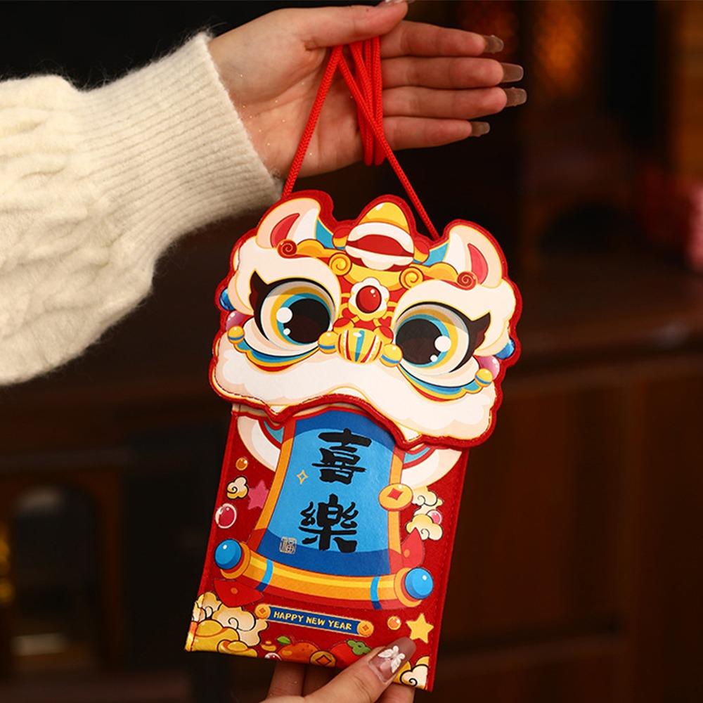 Cartoon New Year Red Envelope Chinese Style Red Packet Best Wishes Lucky Money Bag Spring Festival Style 6
Cartoon New Year Red Envelope Chinese Style Red Packet Best Wishes Lucky Money Bag Spring Festival Style 6