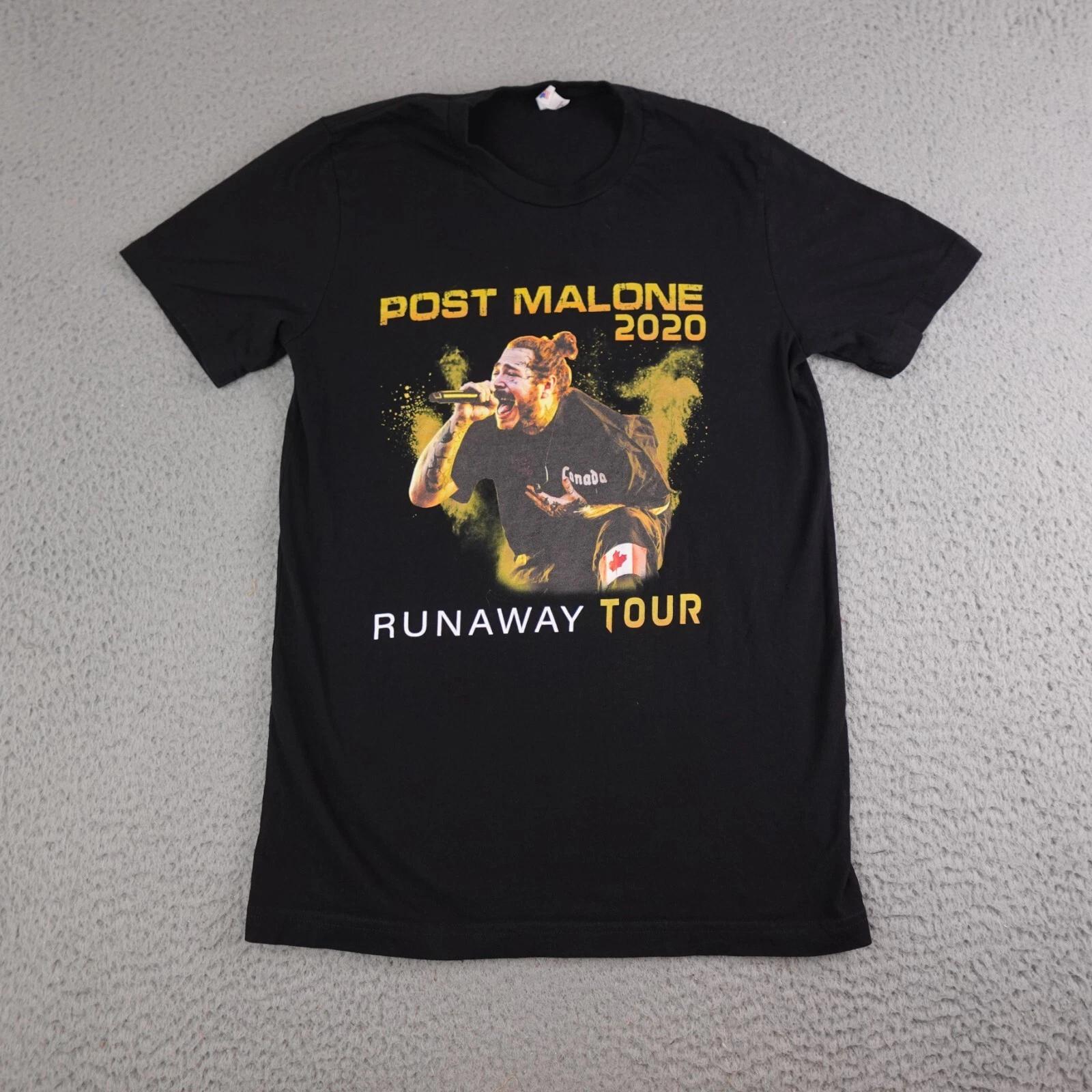 Post Malone Shirt Mens Medium Black 2020 Runaway Tour Concert Band Hip Hop XL
Post Malone Shirt Mens Medium Black 2020 Runaway Tour Concert Band Hip Hop XL
