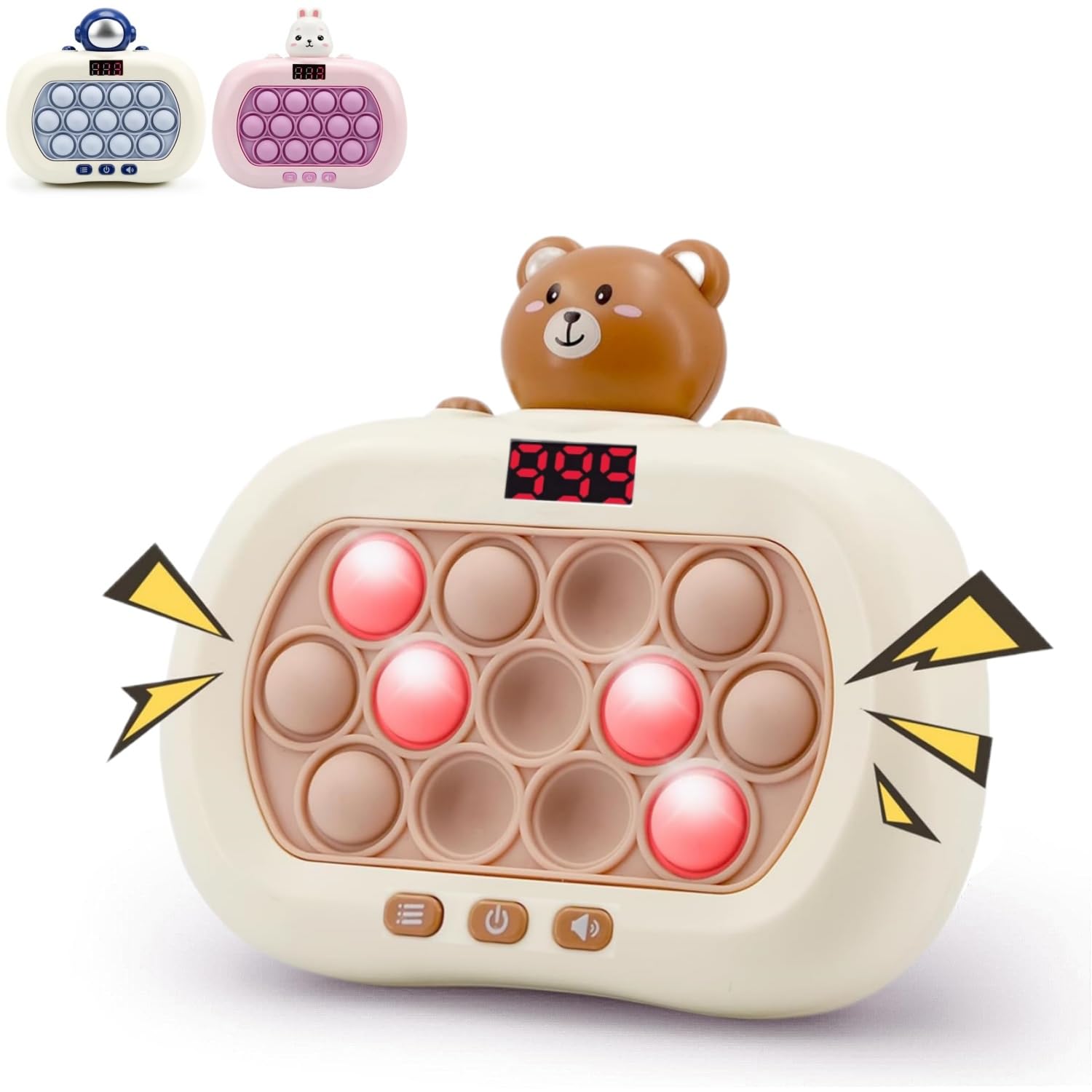 Push Pop Game Electric Glow by Educational Educational Toy 13 Keys 6 Modes Levels with Screen 4 Years Old 5 Years Old 6 Years Old 7 Years Old
Push Pop Game Electric Glow by Educational Educational Toy 13 Keys 6 Modes Levels with Screen 4 Years Old 5 Years Old 6 Years Old 7 Years Old