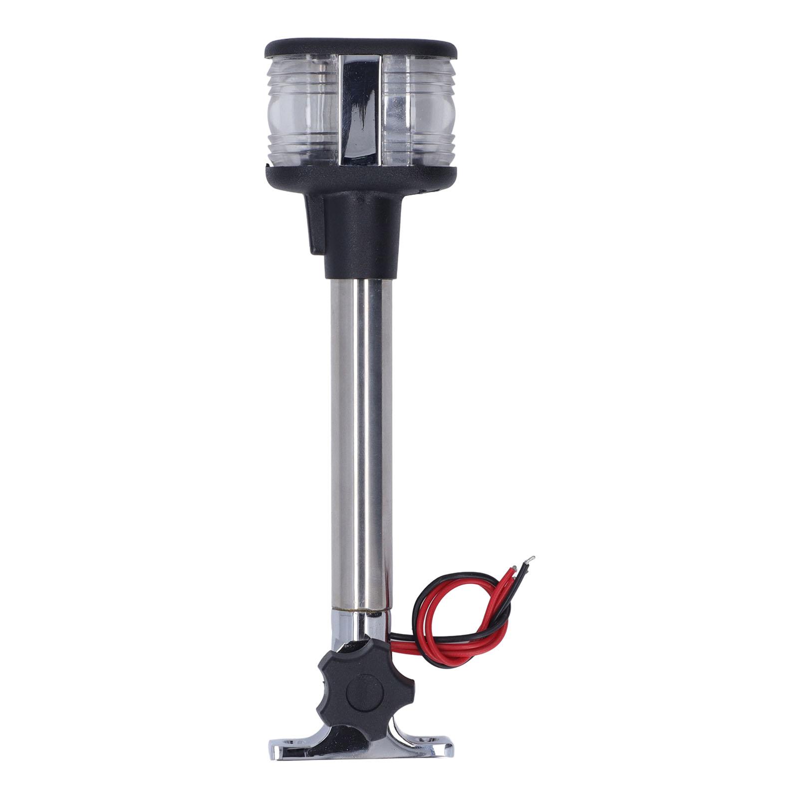 Anchor Light Stainless Steel Aluminum PC Corrosion Resistant LED Light for Yacht Fishing Boat DC 12V‑24V
Anchor Light Stainless Steel Aluminum PC Corrosion Resistant LED Light for Yacht Fishing Boat DC 12V‑24V