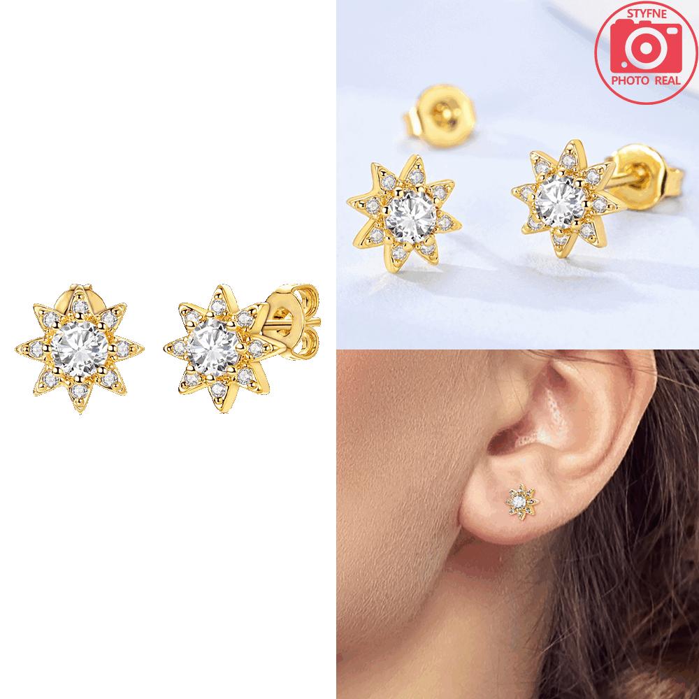 Gold Chain Earrings 925 Silver Star Moon Earring Sun Women Earrings Valentine s Women Gift Fine Aceessory
Gold Chain Earrings 925 Silver Star Moon Earring Sun Women Earrings Valentine s Women Gift Fine Aceessory