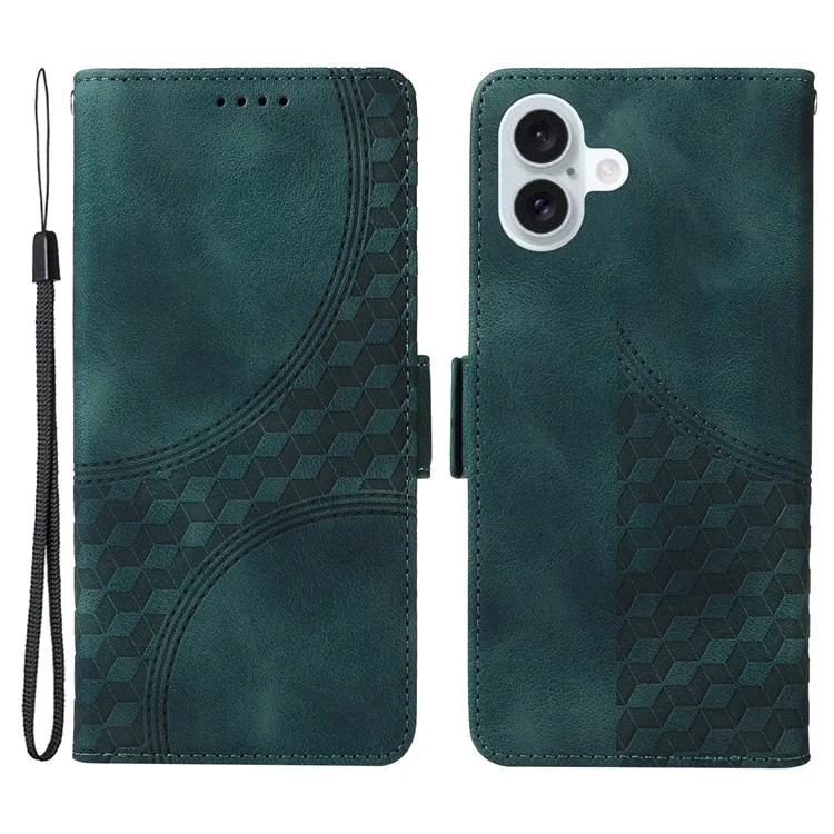 Для iPhone 16 Plus Чехол Rhombus Starry PU Leather Защитный чехол для телефона - Зеленый
Для iPhone 16 Plus Чехол Rhombus Starry PU Leather Защитный чехол для телефона - Зеленый