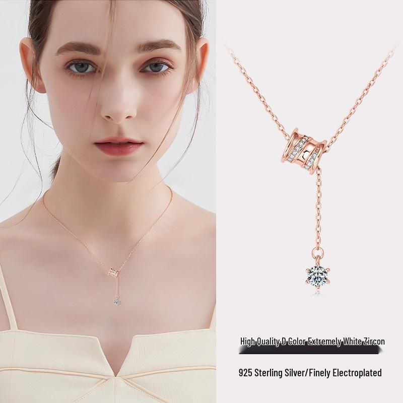 Rose Gold Small Waist Clavicle Chain Necklace - Sterling Silver Valentine s Day Gift for Her розового золота
Rose Gold Small Waist Clavicle Chain Necklace - Sterling Silver Valentine s Day Gift for Her розового золота