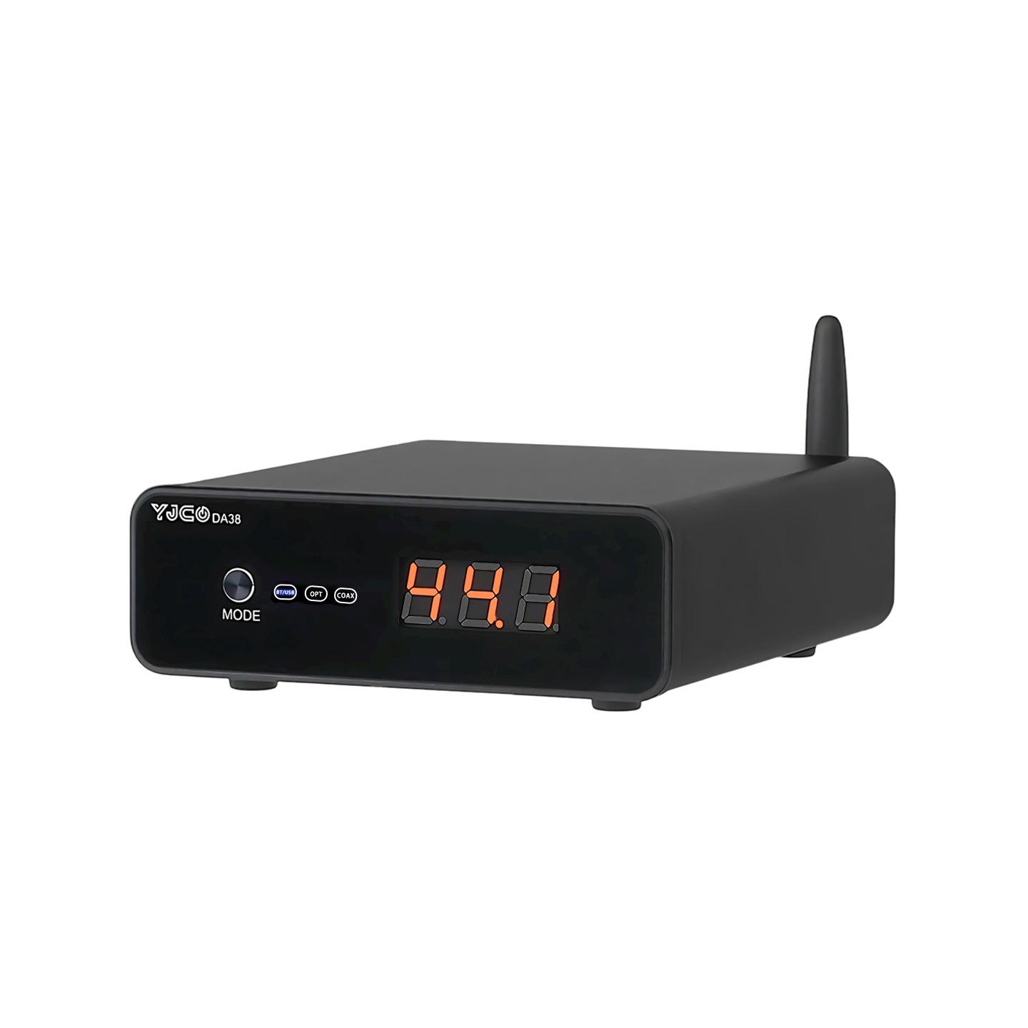 DA38 Fever Hi-Fi Bluetooth 5.4 Приймач з LDAC, Безвтратна передача, Підсилювач для динаміків, Оптичний DAC, Декодер 9038 DAC without Power Supply чорний
DA38 Fever Hi-Fi Bluetooth 5.4 Приймач з LDAC, Безвтратна передача, Підсилювач для динаміків, Оптичний DAC, Декодер 9038 DAC without Power Supply чорний