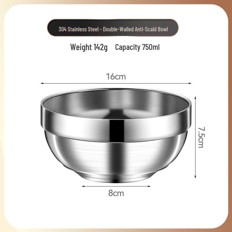 Debo 304 Stainless Steel Insulated Bowl
Debo 304 Stainless Steel Insulated Bowl