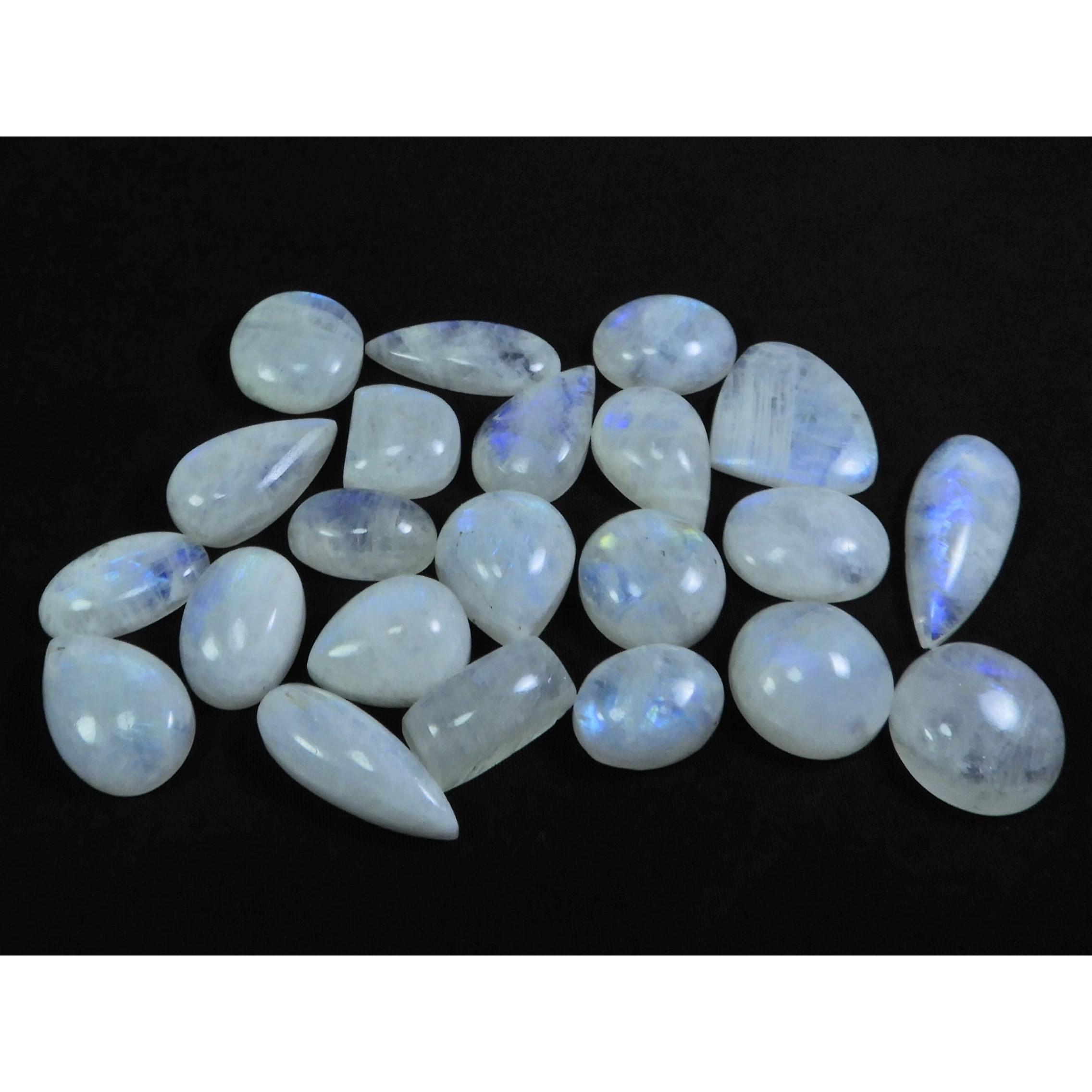 12X12-09X24MM Natural Rainbow Moonstone Mix Cabochon 22Pcs. Gemstone 212Cts. C-29
12X12-09X24MM Natural Rainbow Moonstone Mix Cabochon 22Pcs. Gemstone 212Cts. C-29