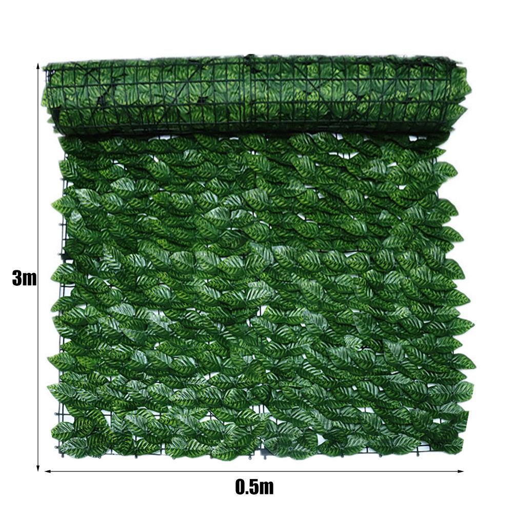 1 Roll Artificial Hedge Plant Fence Green Leaf Wall Decoration for Garden Wedding
1 Roll Artificial Hedge Plant Fence Green Leaf Wall Decoration for Garden Wedding