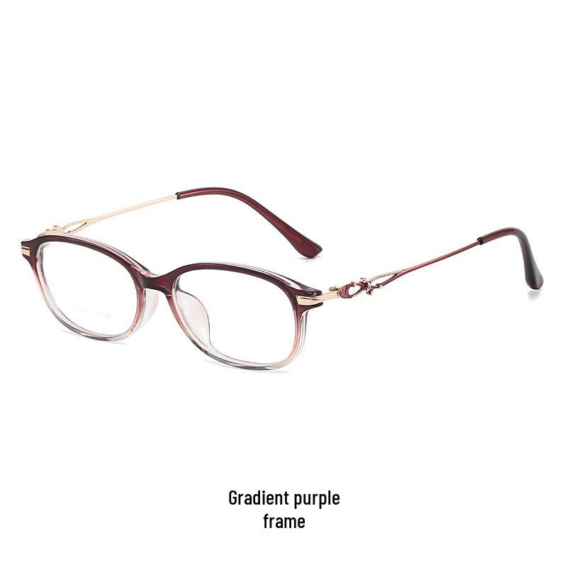 Versatile TR90 Metal Oval Eyeglasses Frame with Clear Lenses for Men & Women - Model G6012
Versatile TR90 Metal Oval Eyeglasses Frame with Clear Lenses for Men & Women - Model G6012