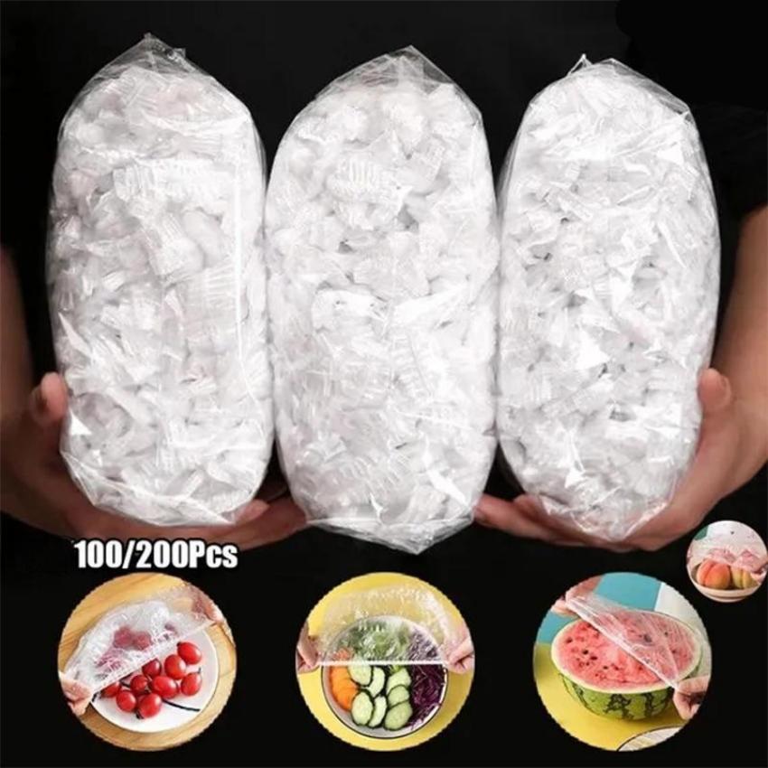 200/100 шт. одноразовая крышка для пищевых продуктов, сумка для хранения фруктов и овощей, эластичный пластиковый пакет, кухонные сумки для свежего хранения 100pcs
200/100 шт. одноразовая крышка для пищевых продуктов, сумка для хранения фруктов и овощей, эластичный пластиковый пакет, кухонные сумки для свежего хранения 100pcs