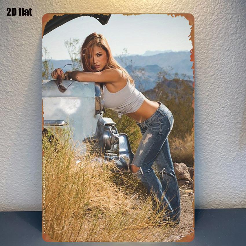 D PC Vintage Car Woman Adventure Sign x Inch Retro Metal Wall Decor for Bedroom Home Theater 20x30cm(7.8x11.8inch)
D PC Vintage Car Woman Adventure Sign x Inch Retro Metal Wall Decor for Bedroom Home Theater 20x30cm(7.8x11.8inch)