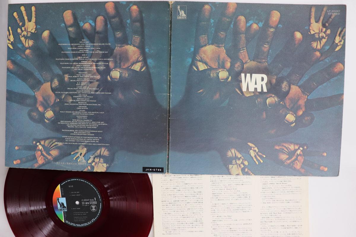 LP Record WAR War LP80247 LIBERTY 1971 Japan SoulFunk Used
LP Record WAR War LP80247 LIBERTY 1971 Japan SoulFunk Used