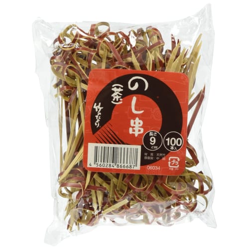 Take no Tayori Skewers, Brown, 9cm, 100 pieces, 6034
Take no Tayori Skewers, Brown, 9cm, 100 pieces, 6034