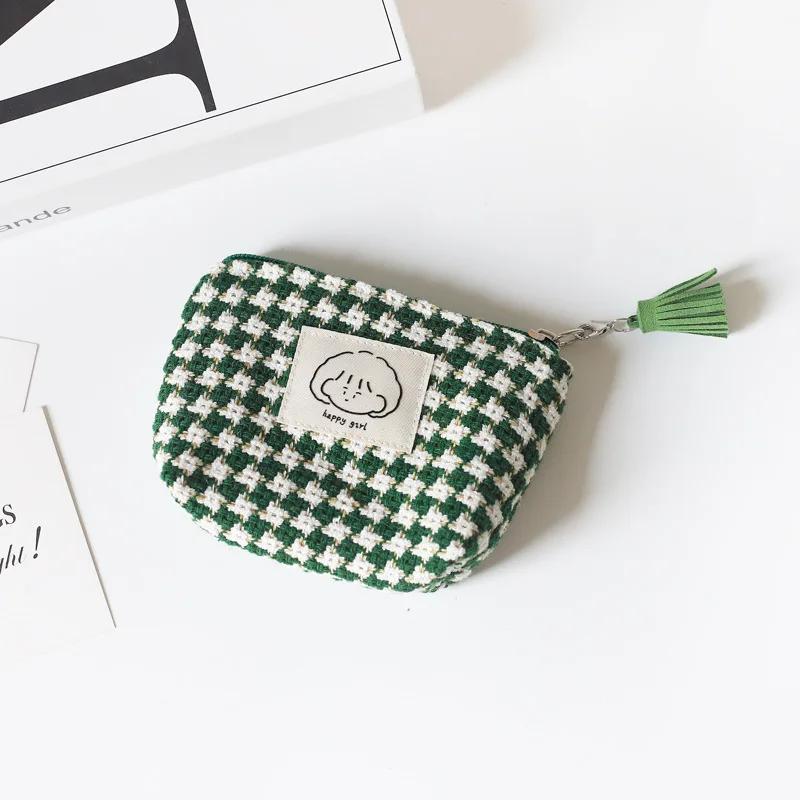 Міні-портативні плед-сумки для монет Гаманець для грошей Гаманець Навушники Губна помада Лінія даних Сумки для зберігання ID-картка Держатель банківської картки Сумка-клатч зелений
Міні-портативні плед-сумки для монет Гаманець для грошей Гаманець Навушники Губна помада Лінія даних Сумки для зберігання ID-картка Держатель банківської картки Сумка-клатч зелений