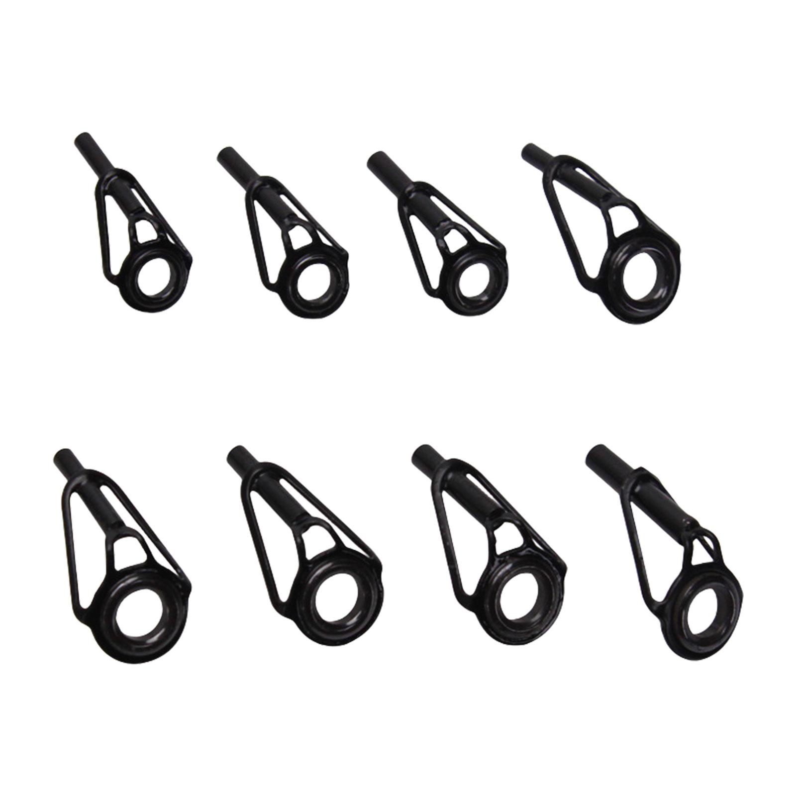 8Pcs/pack 6mm 8mm Outer Diameter Replacement Fishing Rod Eye Replacements Fishing Rod Ceramic Guides Rings Set, 8 Size
8Pcs/pack 6mm 8mm Outer Diameter Replacement Fishing Rod Eye Replacements Fishing Rod Ceramic Guides Rings Set, 8 Size