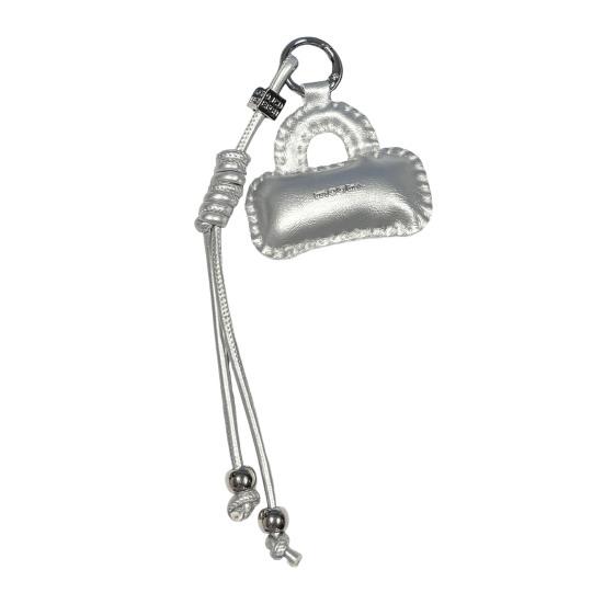 Leather Bag Pendant PU Leather Mini Bag Charm with Hand-Woven Rope Lanyard & Metal Loop Decorative Keychain Charm for Keys Bags Accessories серебряный
Leather Bag Pendant PU Leather Mini Bag Charm with Hand-Woven Rope Lanyard & Metal Loop Decorative Keychain Charm for Keys Bags Accessories серебряный