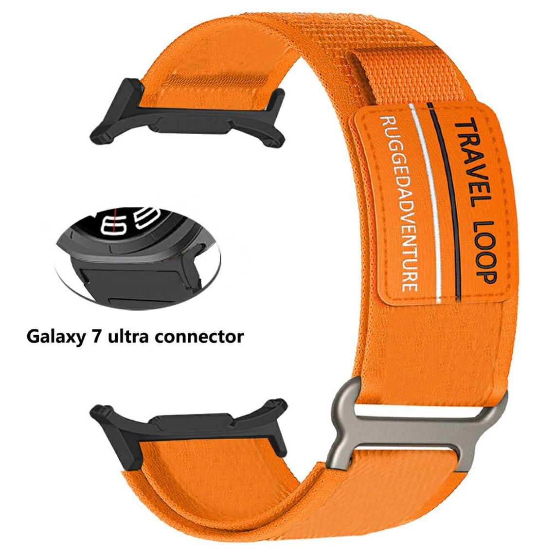 For Samsung Galaxy Watch Ultra 47mm Watch Band Adjustable Loop Fastener Nylon Strap Starlight+Black
For Samsung Galaxy Watch Ultra 47mm Watch Band Adjustable Loop Fastener Nylon Strap Starlight+Black