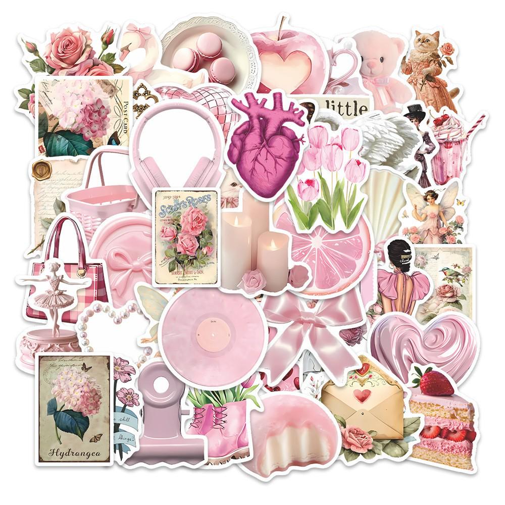 50 Pink Aesthetic Stickers for Kids Phone Cases, Planners, and Notebooks GKTZ004
50 Pink Aesthetic Stickers for Kids Phone Cases, Planners, and Notebooks GKTZ004