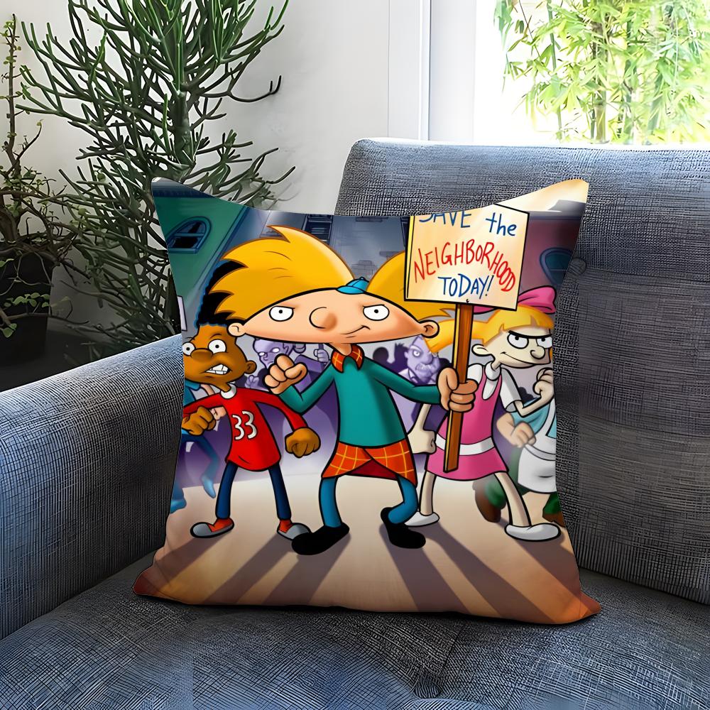 POPULAR Hey Arnoldd Cushion Cover Comfortable Reversible Pillow Cover Ideal for Car Sofa Bedroom & Beyond 45cmx45cm
POPULAR Hey Arnoldd Cushion Cover Comfortable Reversible Pillow Cover Ideal for Car Sofa Bedroom & Beyond 45cmx45cm