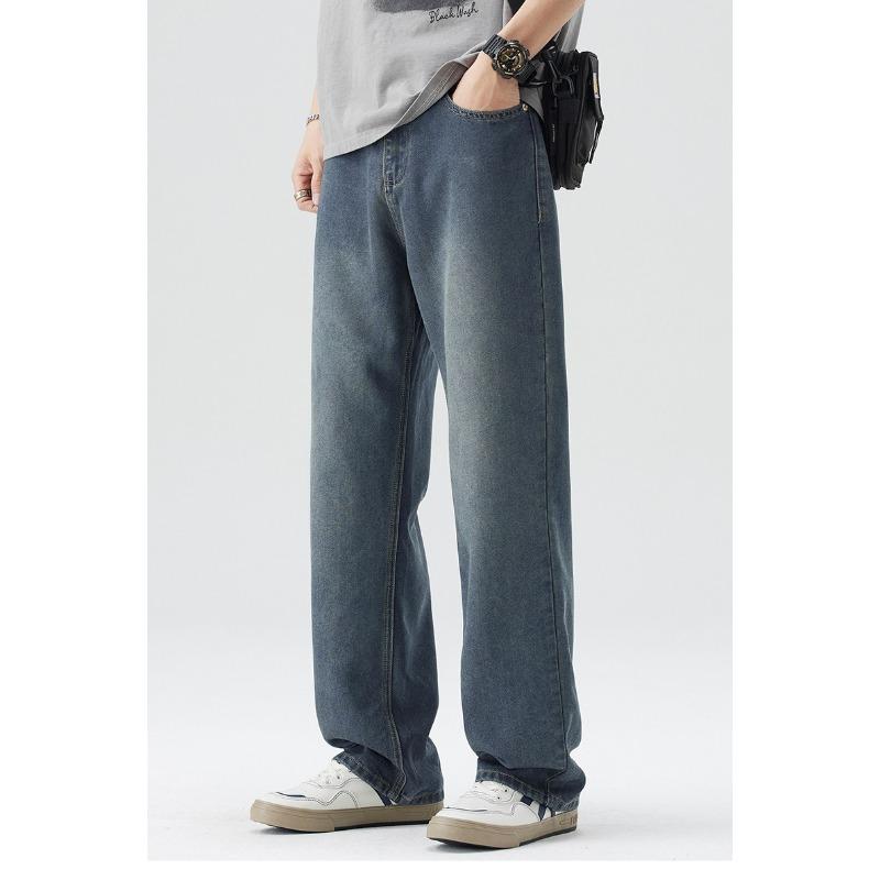 Tennis Jeans Spring and Summer Loose Straight Slimming Stretch Thin Style Jeans 38
Tennis Jeans Spring and Summer Loose Straight Slimming Stretch Thin Style Jeans 38