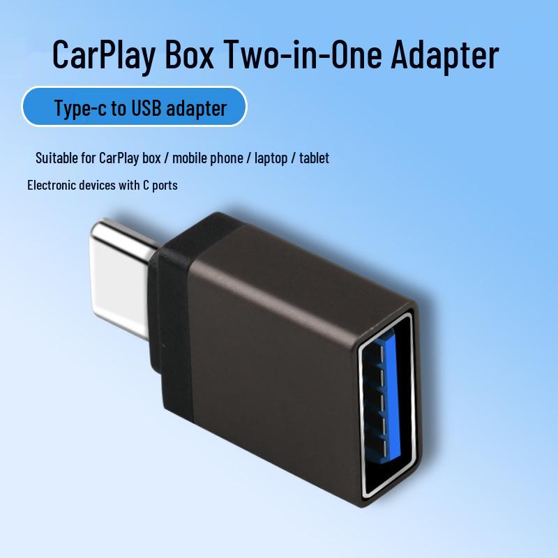 CarPlay USB to Type-C Mobile Phone U Disk Car Adapter 3.0
CarPlay USB to Type-C Mobile Phone U Disk Car Adapter 3.0