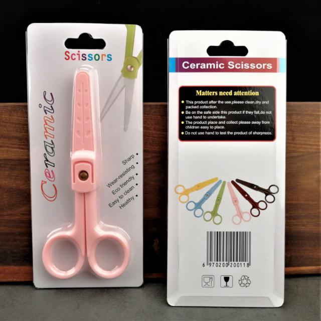 Ceramic Baby & Toddler Food Scissors Blister Card Packaging розовый
Ceramic Baby & Toddler Food Scissors Blister Card Packaging розовый