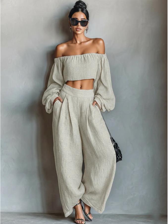 Elegant Solid Color One-Shoulder T-Shirt and Pants Two-Piece Set 2026 Europe. XL белый
Elegant Solid Color One-Shoulder T-Shirt and Pants Two-Piece Set 2026 Europe. XL белый