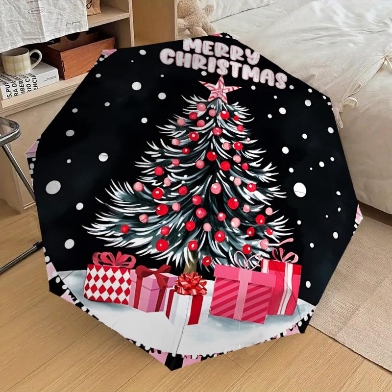 1pc Christmas Tree Automatic Folding Umbrella, 8 Ribs Iron Frame, Suitable for Outdoor Travel and Daily Use yy251120190
1pc Christmas Tree Automatic Folding Umbrella, 8 Ribs Iron Frame, Suitable for Outdoor Travel and Daily Use yy251120190