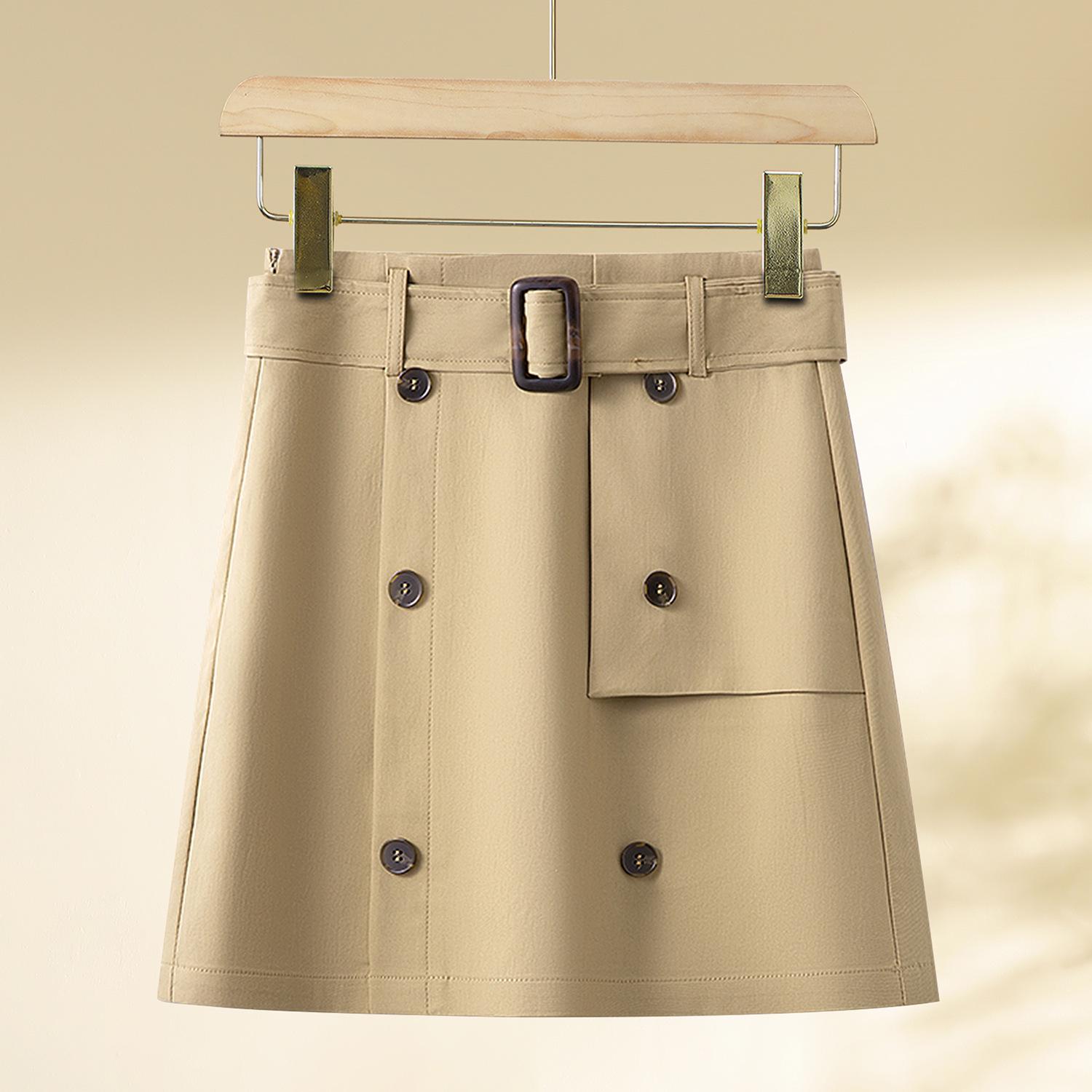 Khaki Double-Breasted Professional Skirt Suit for Women – New 2025 Spring Collection with Hip-Hugging Short Skirt Design XXXL (135-145 Jin)
Khaki Double-Breasted Professional Skirt Suit for Women – New 2025 Spring Collection with Hip-Hugging Short Skirt Design XXXL (135-145 Jin)