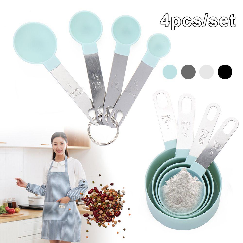 Cooking Stainless Steel Measuring Tools Kitchen Gadgets Flour Scoop Measuring Cups Measuring Spoon green-Measuring Spoon
Cooking Stainless Steel Measuring Tools Kitchen Gadgets Flour Scoop Measuring Cups Measuring Spoon green-Measuring Spoon
