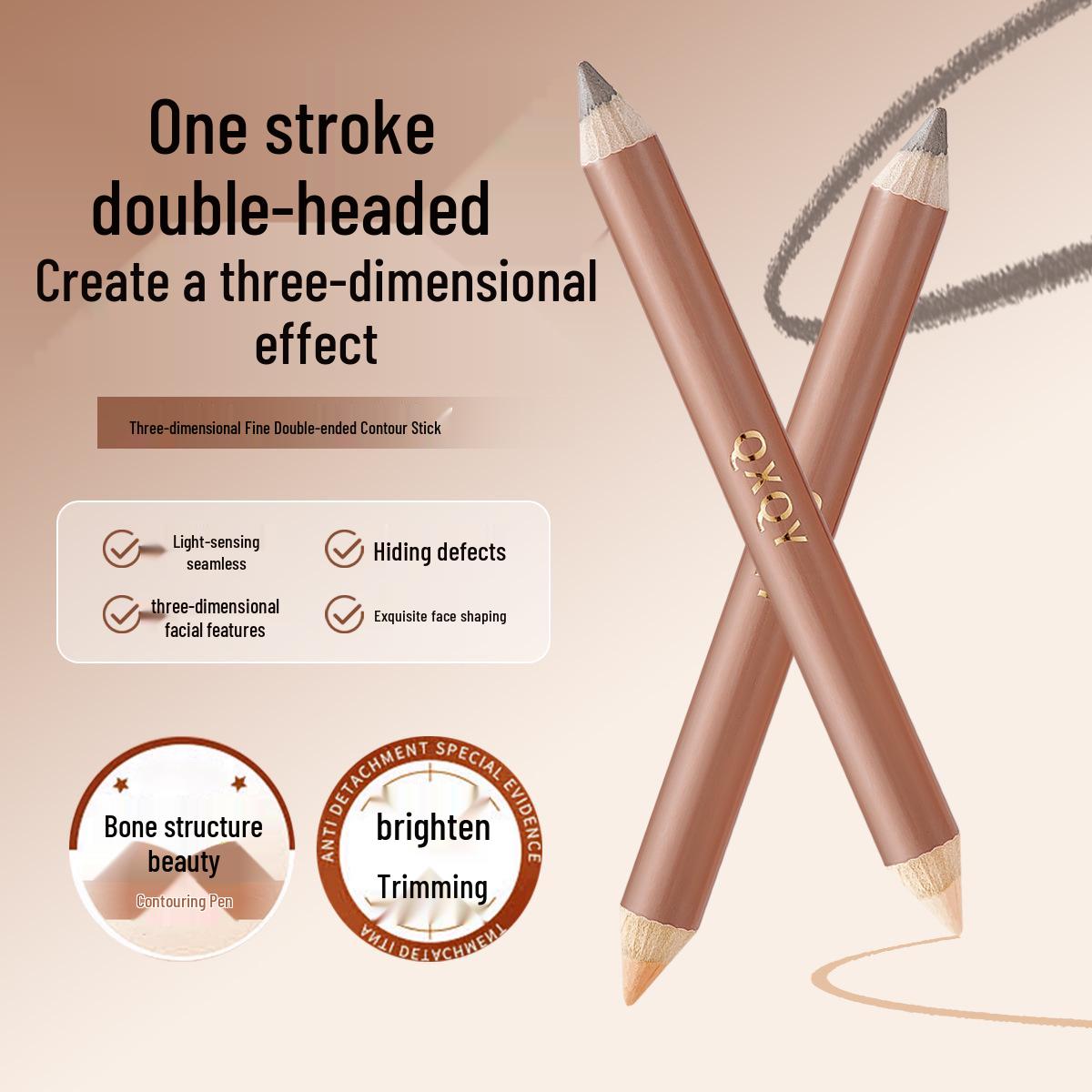 QXQY Dual-end Contour Stick: 3D Sculpt & Define for Natural Contouring & Shading 01# Natural + Cement Gray
QXQY Dual-end Contour Stick: 3D Sculpt & Define for Natural Contouring & Shading 01# Natural + Cement Gray